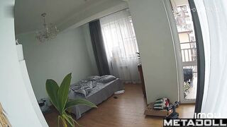 Russian girl gets fucked under the sheets