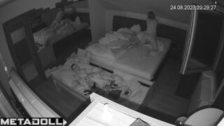 New couple fuck in a hotel on vacation hidden cam