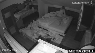 New couple fuck in a hotel on vacation hidden cam