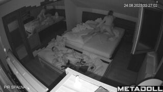 New couple fuck in a hotel on vacation hidden cam