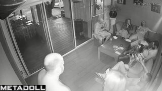 Tanned Dutch brunette mother fucks a young guy spy cam record