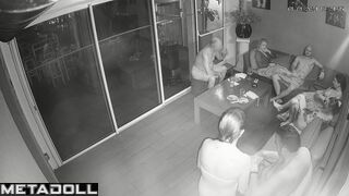 Tanned Dutch brunette mother fucks a young guy spy cam record