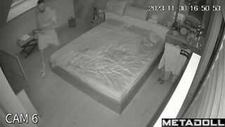 Beautiful Turkish dirty couple having sex until they fall asleep hidden cam