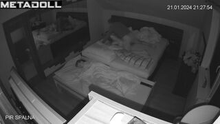 Real mature couple have an anal sex hidden IP camera