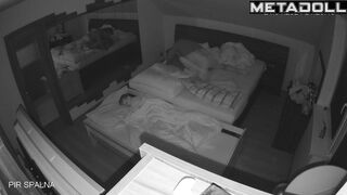 Real mature couple have an anal sex hidden IP camera