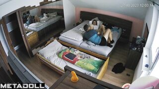 Busty Ukrainian brunette woman  hidden cam