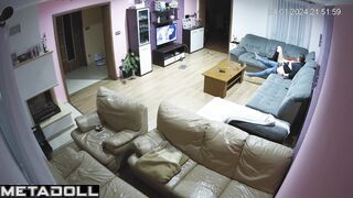Sweet Irish blonde mature mom gives her husband a blowjob live