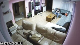 Sweet Irish blonde mature mom gives her husband a blowjob live