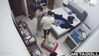 Fat Turkish brunette student girl changes her wet and dirty panties before masturbating