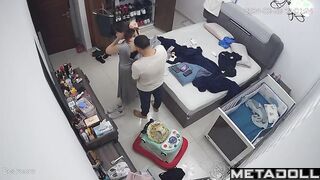 Fat Turkish brunette student girl changes her wet and dirty panties before masturbating