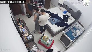 Fat Turkish brunette student girl changes her wet and dirty panties before masturbating
