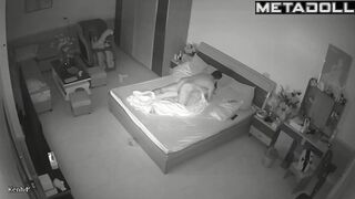 Cheating Israeli brunette student girl screams with pleasure leaked record