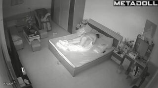 Cheating Israeli brunette student girl screams with pleasure leaked record