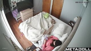 Innocent brunette mother has strong orgasms while rubbing special for you