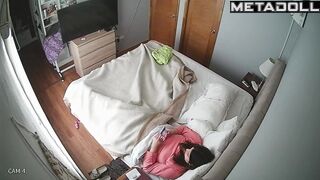 Innocent brunette mother has strong orgasms while rubbing special for you