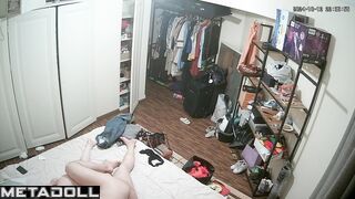 French mature couple having sex in their bed wildly hidden IP cam