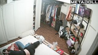 Real Norwegian newly married couple having sex in their bed wildly online