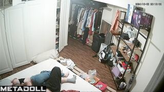 Real Norwegian newly married couple having sex in their bed wildly online
