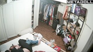 Real Norwegian newly married couple having sex in their bed wildly online