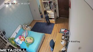 Innocent Welsh brunette fancy woman changes her new panties before cheating on her husband