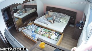 Big tits Spanish brunette wife gets fucked hard live