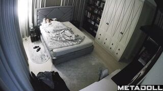 Amazing married couple having sex brutally in their bed leaked record
