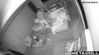 Dirty couple having sex hidden IP camera