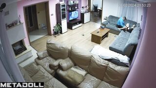 Naughty Irish blonde MILF fucks her ex-husband voyeur cam