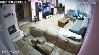 Naughty Irish blonde MILF fucks her ex-husband voyeur cam