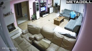 Naughty Irish blonde MILF fucks her ex-husband voyeur cam