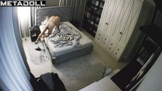Sweet Portuguese brunette mature mom sucks old cock and got cum voyeur cam