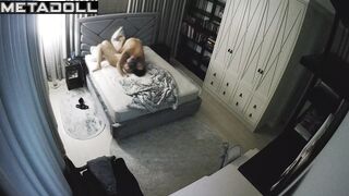 Sweet Portuguese brunette mature mom sucks old cock and got cum voyeur cam