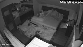 Real Ukrainian new couple fuck hard in their bed live