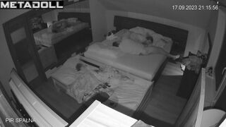 Real Ukrainian new couple fuck hard in their bed live