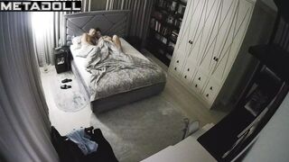 My girlfriend's amazing parents having sex on the couch spy cam