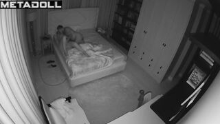 My girlfriend's amazing parents having sex on the couch spy cam