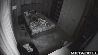 My girlfriend's amazing parents having sex on the couch spy cam