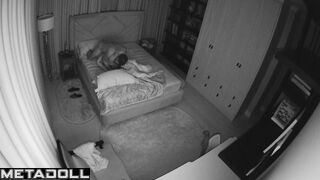 My girlfriend's amazing parents having sex on the couch spy cam