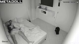 Latin girl fucks with her black boyfriend