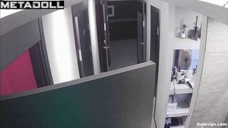 Korean prostitute washes after fucking