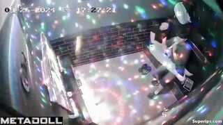 Korean college girl at karaoke