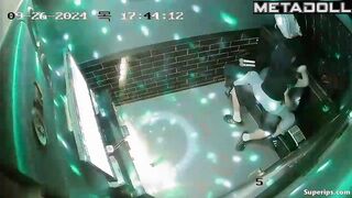 Korean college girl at karaoke