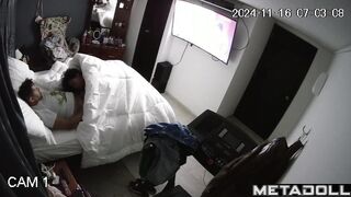 Latin girl gets penetrated doggy style
