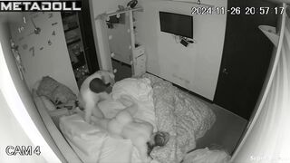 Married Latina woman has multiple orgasms