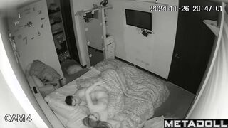 Married Latina woman has multiple orgasms