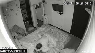 Married Latina woman has multiple orgasms