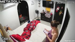Hot busty woman gets oral sex