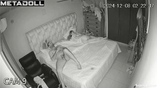 Cute Latina wife rides her husband