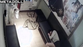 Korean otaku couple groping each other