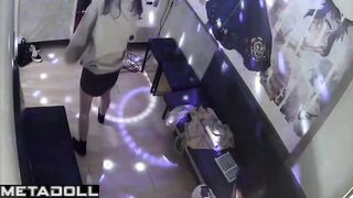Korean otaku couple groping each other